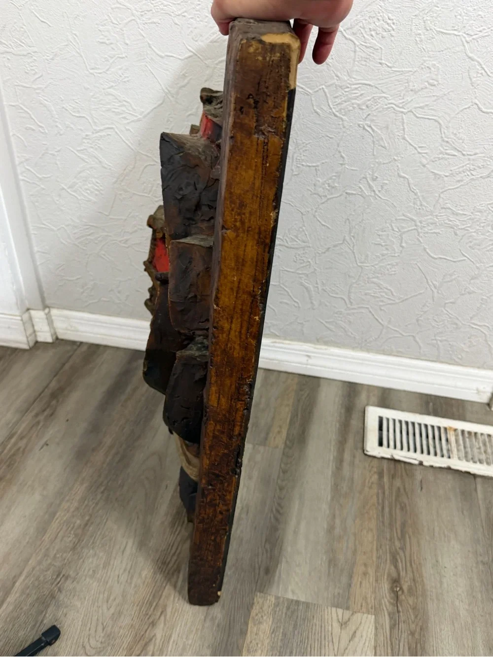 VANGUARD STUDIOS 1968 Wall Art Vanathane 3D CONQUISTADOR Rare 32x21